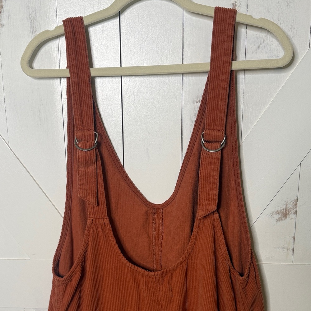 We The Free Corduroy Jumpsuit Burnt Orange Medium - Picture 15 of 16